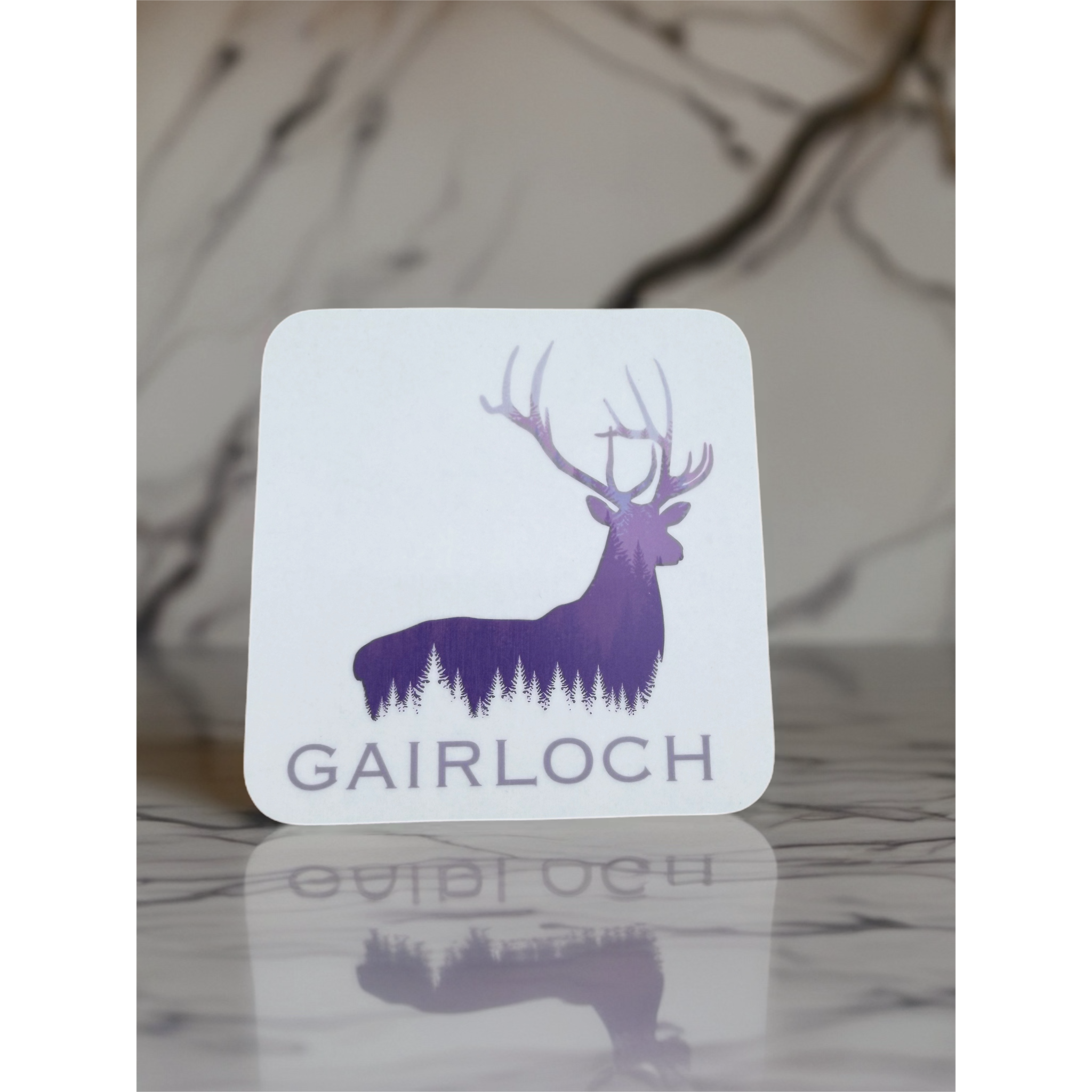 Gairloch Stag Coaster