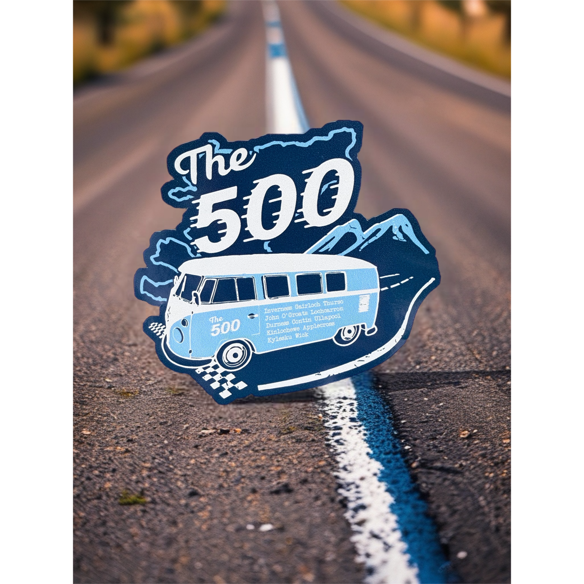 The 500 Blue Camper Magnet - Image 2