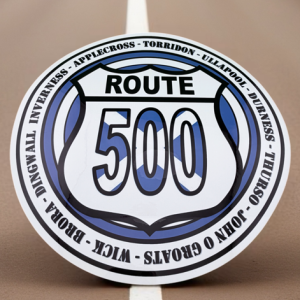 Route 500 Stickers