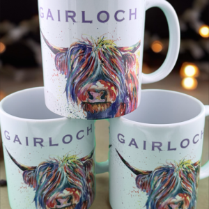 Gairloch Highland Cow Multi Coloured