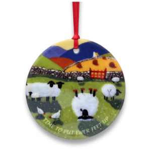 Time To Put Ewer Feet Up Hanging Disk