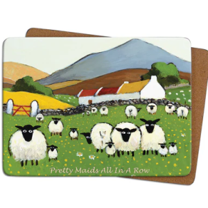 Pretty Maids All In A Row Table Mat