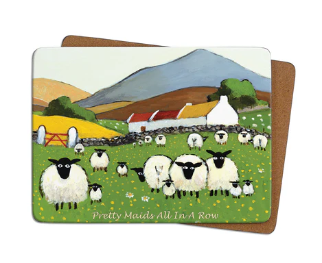 Pretty Maids All In A Row Table Mat