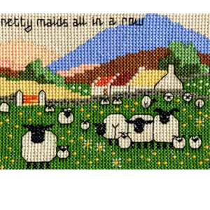 Pretty Maids All In A Row Cross Stitch Kit