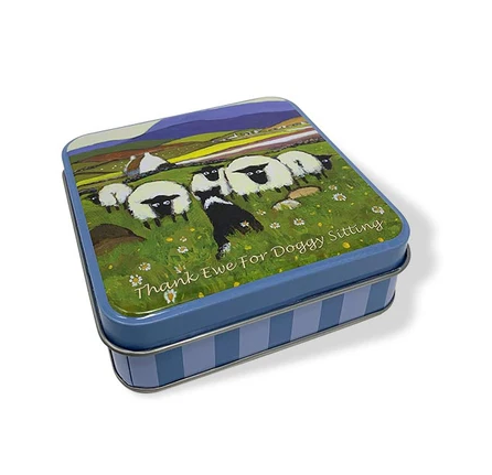 Thank Ewe For Doggy Sitting Fudge Tin