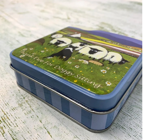 Thank Ewe For Doggy Sitting Fudge Tin - Image 2