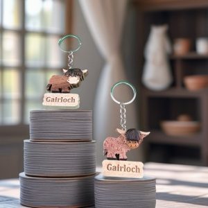 Cow Gairloch Keyrings