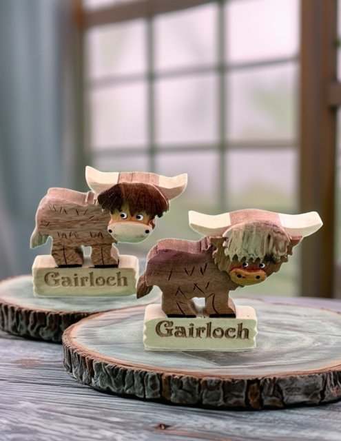 Gairloch Highland Cow Magnets