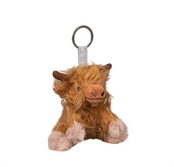 Plush Highland Cow Keyring Gordon - Image 3