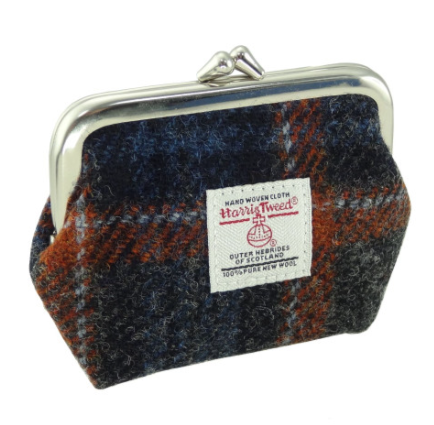 Harris Tweed 'Eigg' Small Clasp Purse - Image 7