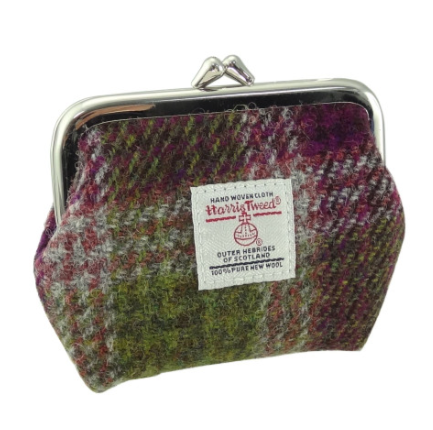 Harris Tweed 'Eigg' Small Clasp Purse - Image 9