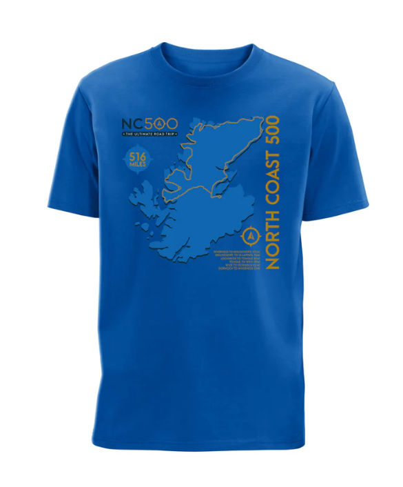NC500 Map T-shirt Organic Cotton