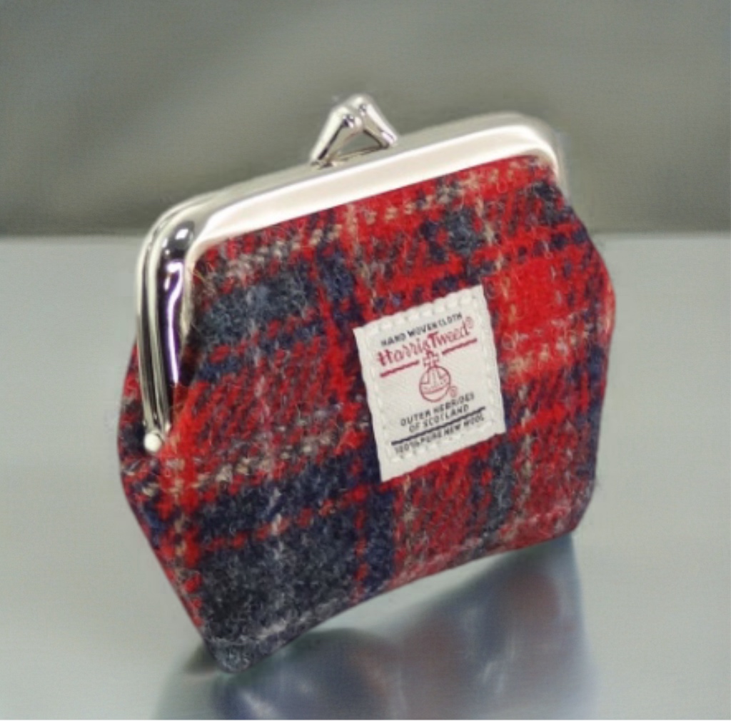Harris Tweed 'Eigg' Small Clasp Purse - Image 4