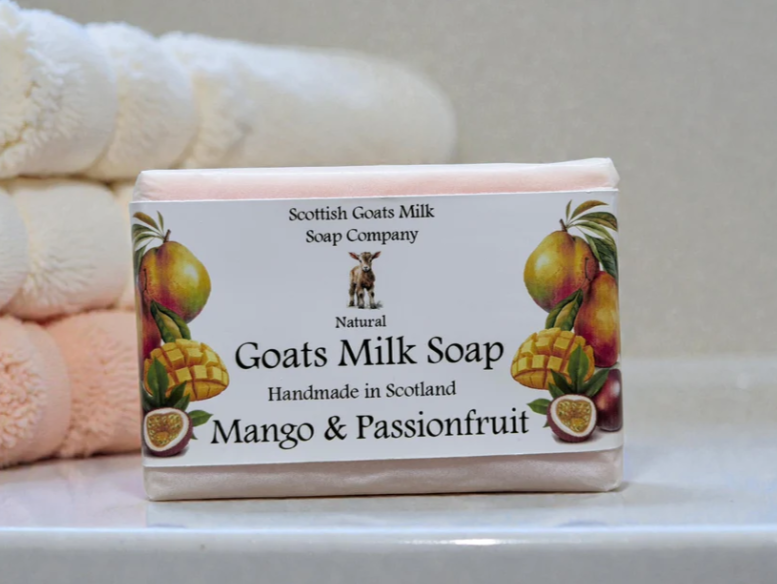 Mango & Passionfruit Highland Goats Milk Soap - Image 3