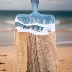 Coastal Wooden Rectangular Serving Board XS