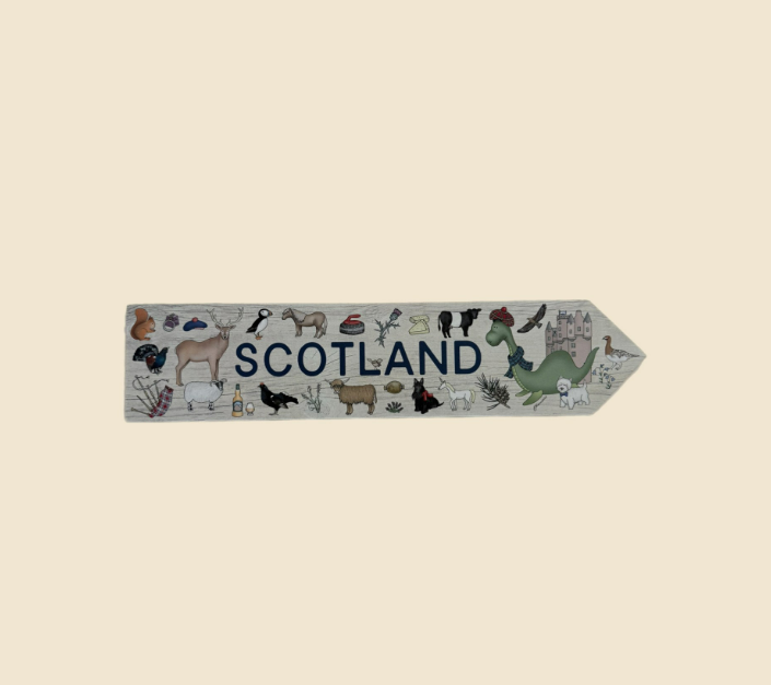 Scotland Wildlife Sign