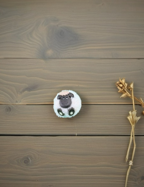 Sheep Pom Pom Magnets - Image 5