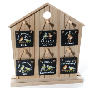 Feathered Fellas Slate Hanger
