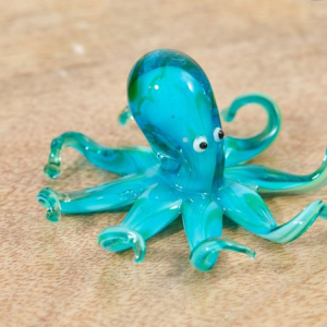 Glass Octopus Ornament