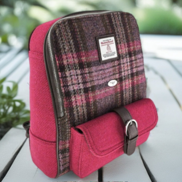 Harris Tweed 'Naver' Backpack