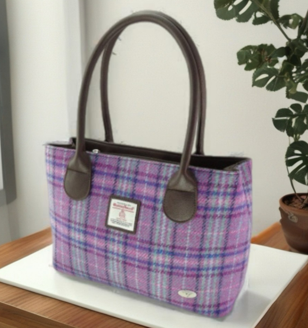 Harris Tweed Classic Handbag Cassley