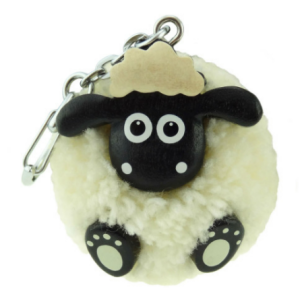 Animal Pom Pom Keyrings