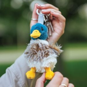 Plush Duck Keyring Webster