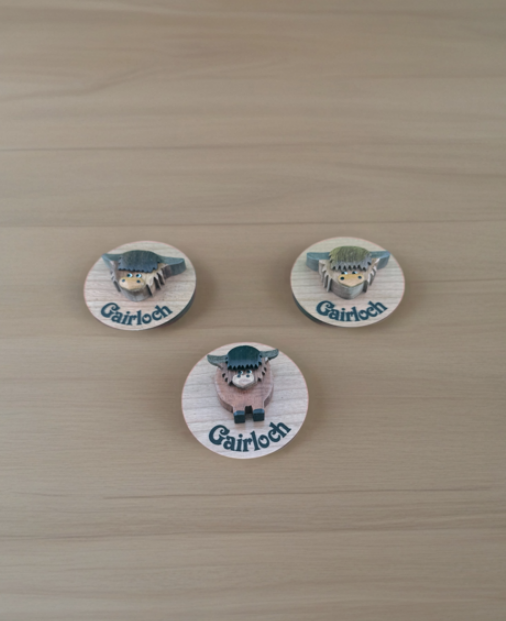 Gairloch Highland Cows Magnets