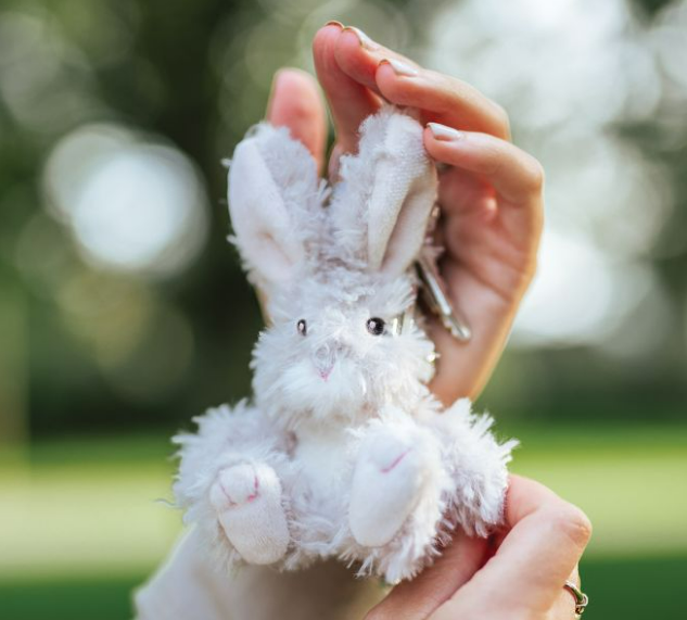 Plush Hare Keyring Rowan