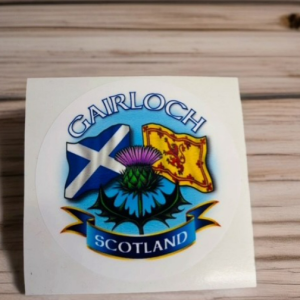 Gairloch Scotland Flag Sticker