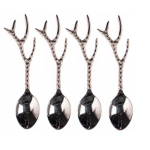 Antler Spoon Set - Set of 4