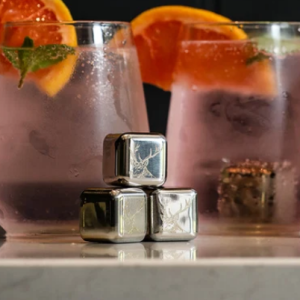 Stag Stainless Steel Ice Cubes - Set of 4
