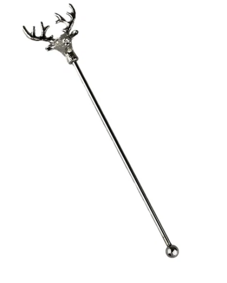 Drink Stirrer Stag or Highland Cow - Image 2